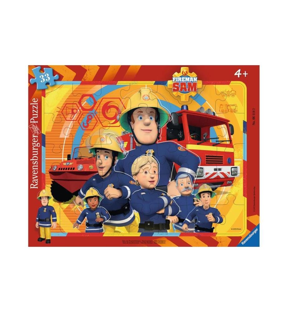 RAVENSBURGER - Puzzle Sam, der Feuerwehrmann