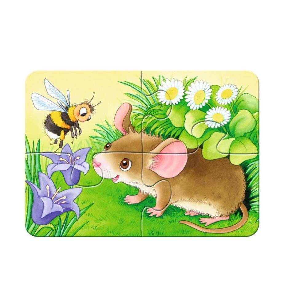 RAVENSBURGER - Kleinkinder Puzzle Süsse Gartenbewohner