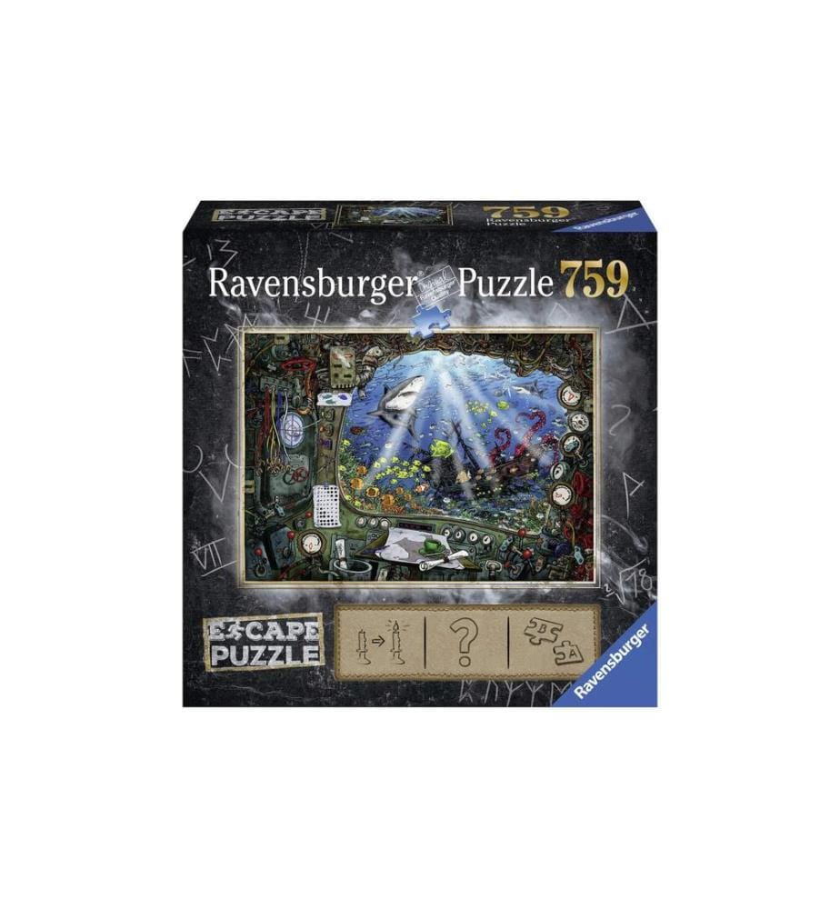 RAVENSBURGER - Puzzle Escape Sous-marin