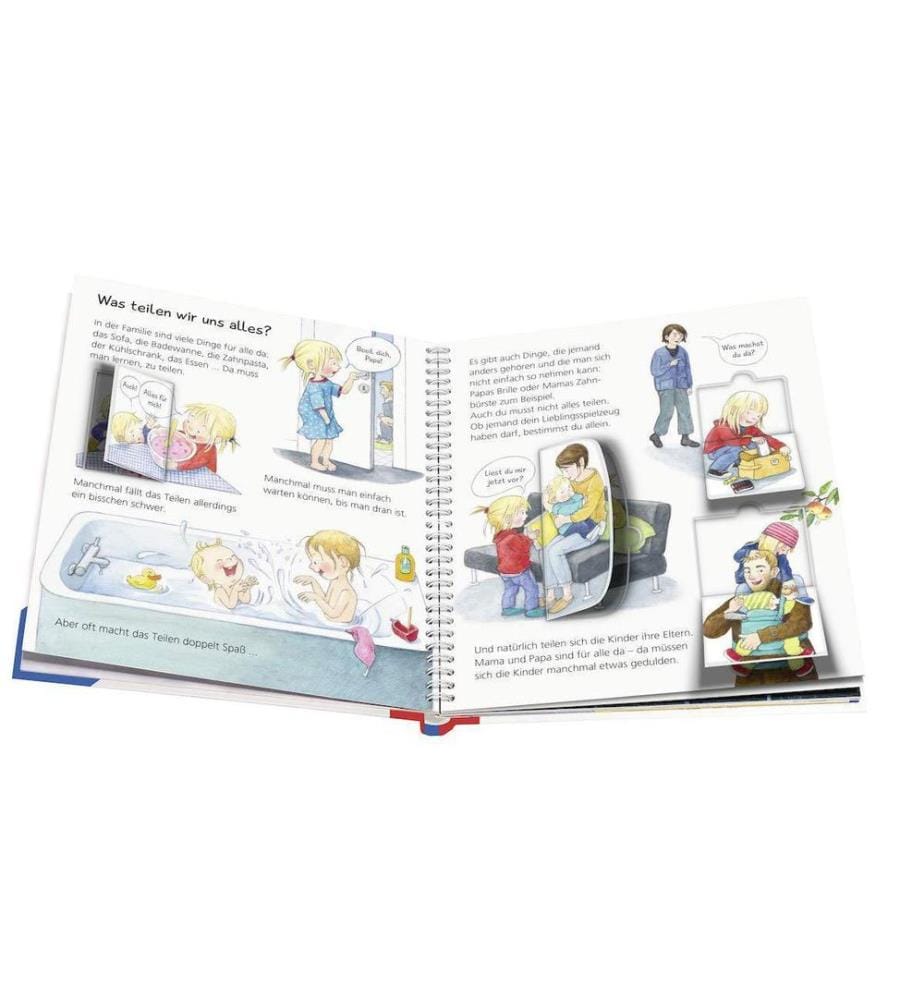 RAVENSBURGER - Kinder-Sachbuch WWW Junior – Helfen, teilen, sich vertragen