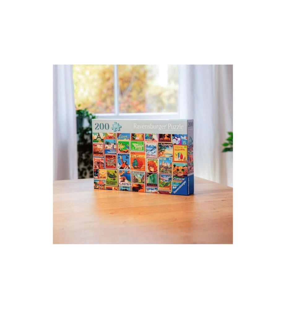 Ravensburger Puzzle Travel Stamps 200 XL Teile