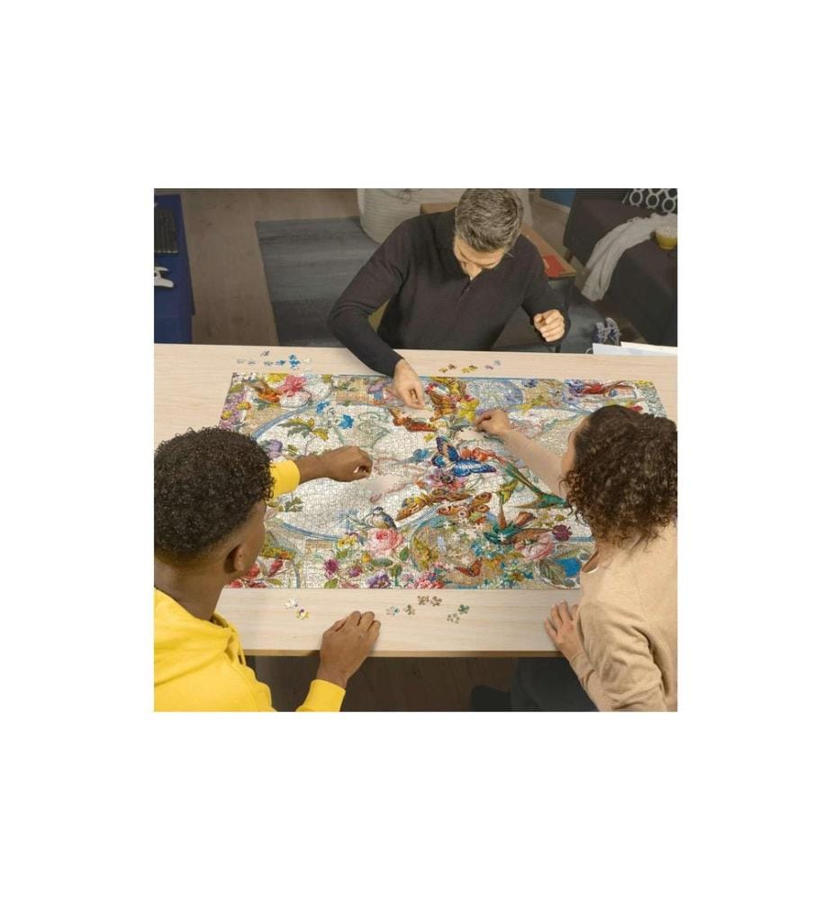 Ravensburger Puzzle Weltkarte mit Schmetterlingen 3000 Teile