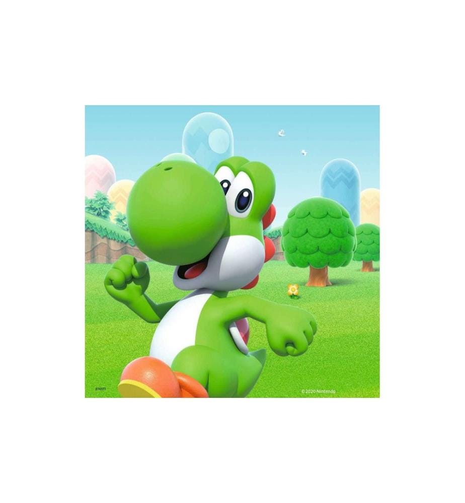 Ravensburger Puzzle Super Mario 3 x 49 pièces, avec mini-posters