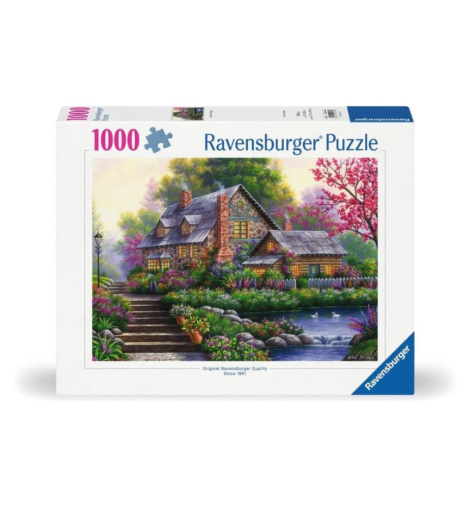 Ravensburger Puzzle Romantisches Cottage 1000 Teile