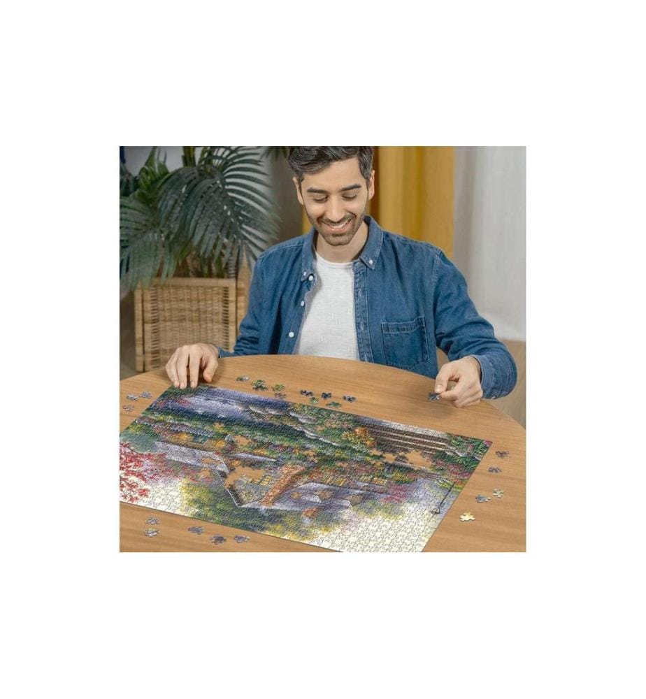 Ravensburger Puzzle Romantisches Cottage 1000 Teile