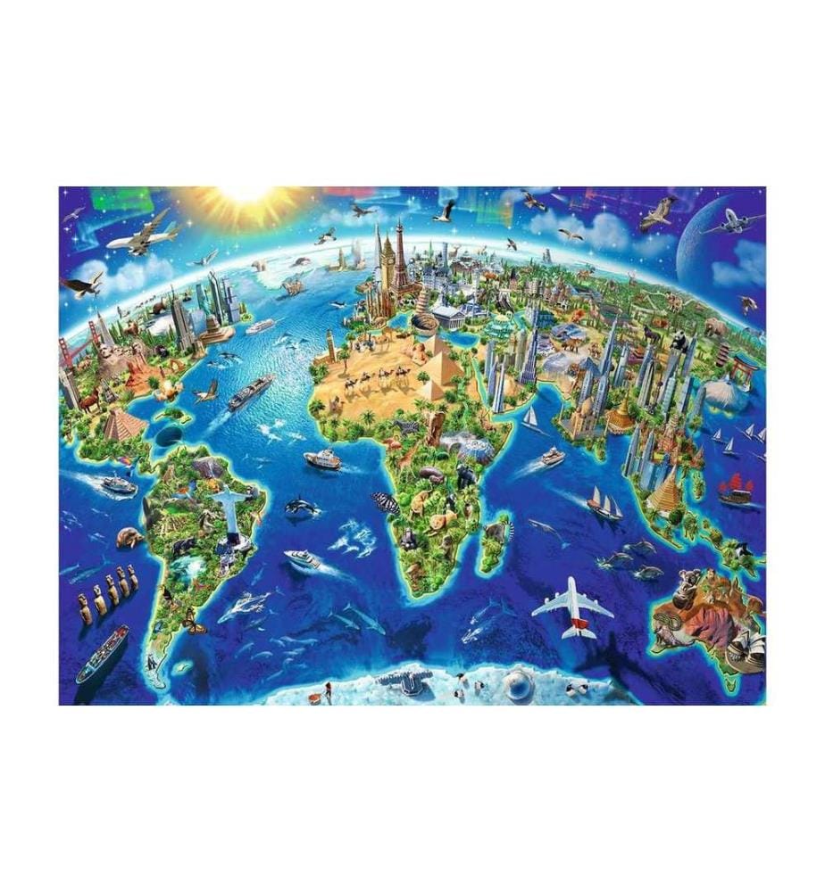 Ravensburger Puzzle Le vaste monde 200 pièces XXL