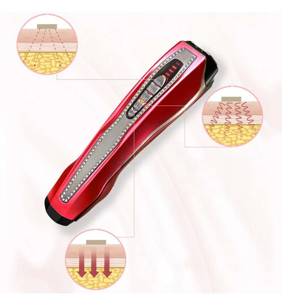 Zeus 3.7 V myoelectric rejuvenation massage instrument - Red