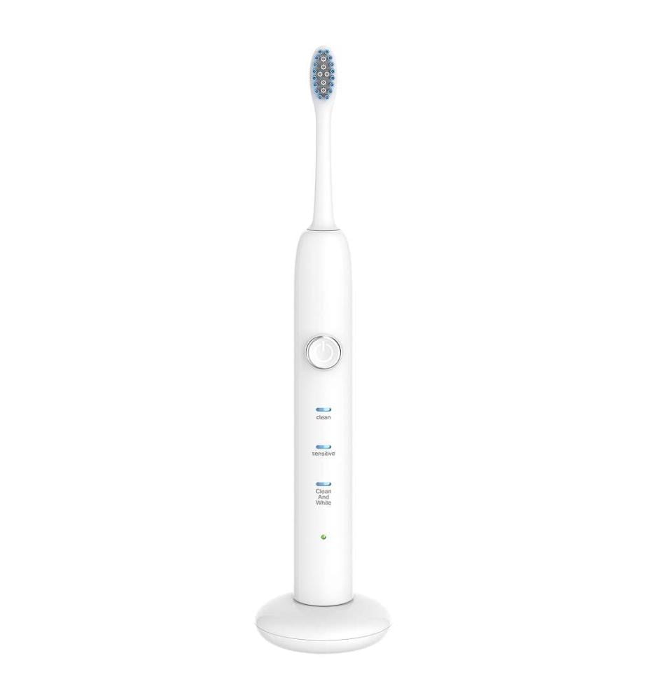 Brosse à dents électrique avec batterie et tête rechargeables