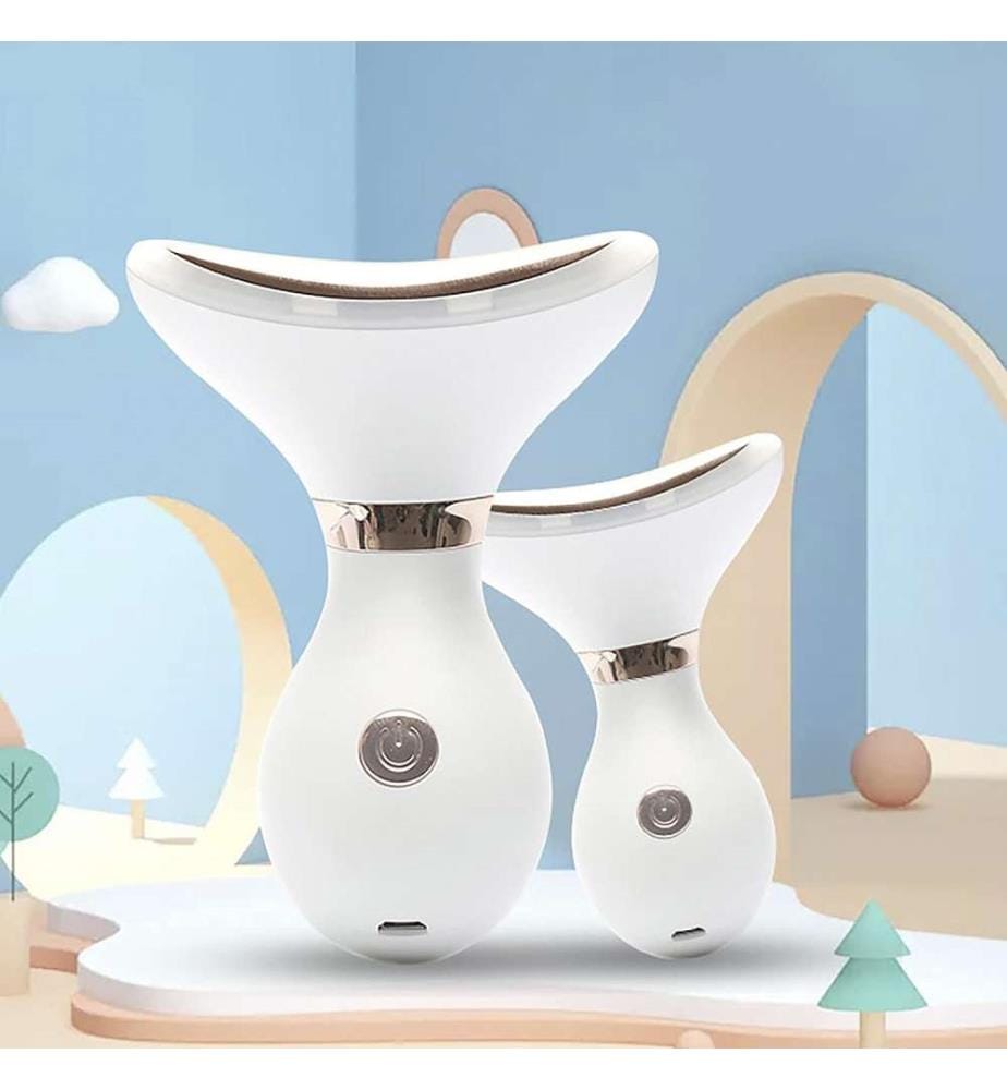 Schönheitsinstrument, Hautpflege, 5 in 1 - Weiss