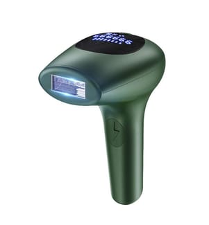Épilateur à lumière pulsée IPL 8 niveaux, 900 000 flashs - Vert foncé