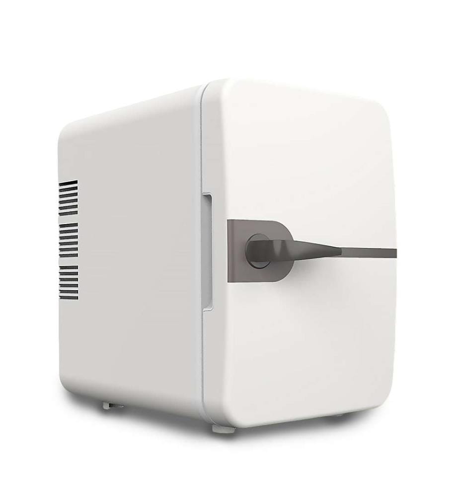 Beauty fridge, mini portable make-up fridge - White