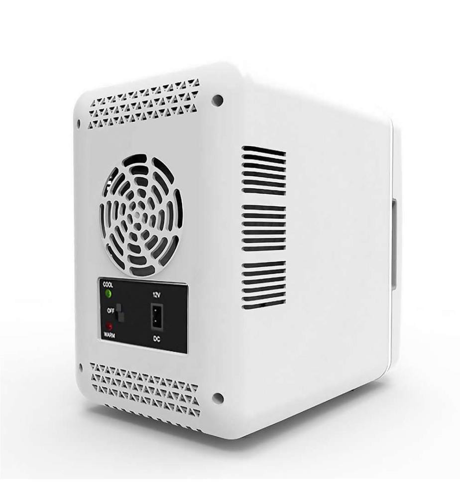 Beauty fridge, mini portable make-up fridge - White
