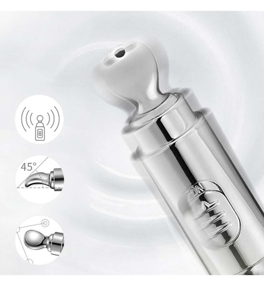 Eye contour massager + Microvibrations moisturizer - Rose Gold