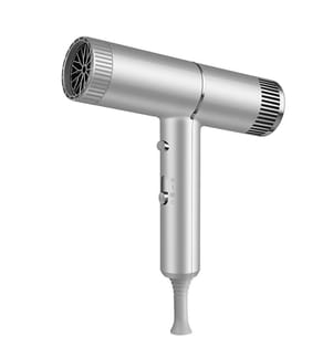 Asciugacapelli 1000W - Argento