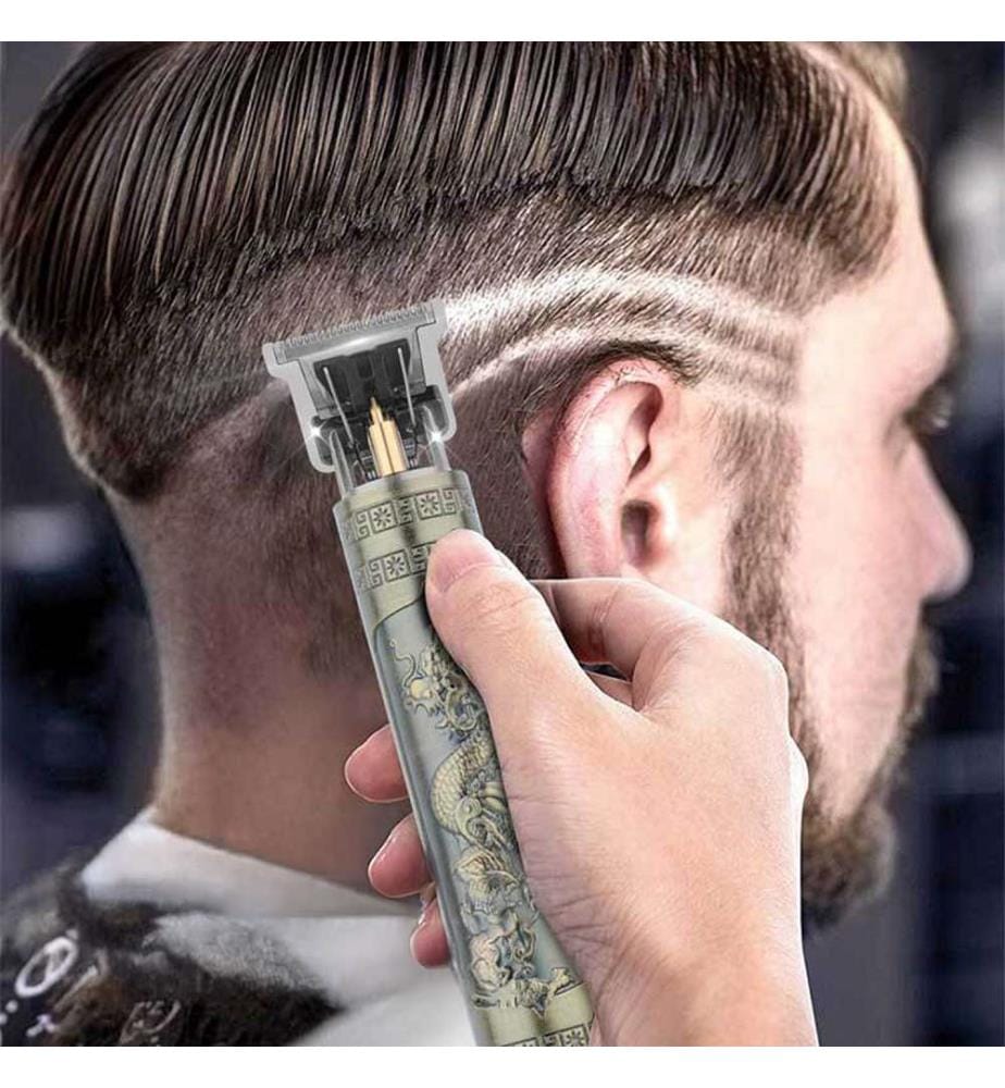 Tondeuse à cheveux et à barbe avec batterie - Or