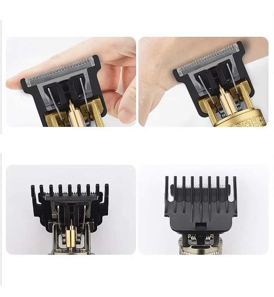 Tondeuse à cheveux et à barbe avec batterie - Or
