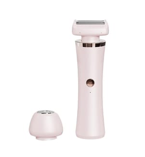 Épilateur 2 en 1 avec double tête - Rose
