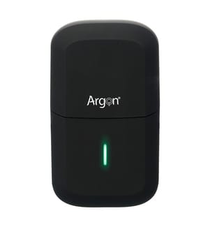 600 mAh Rechargeable Electric Shaver - Black