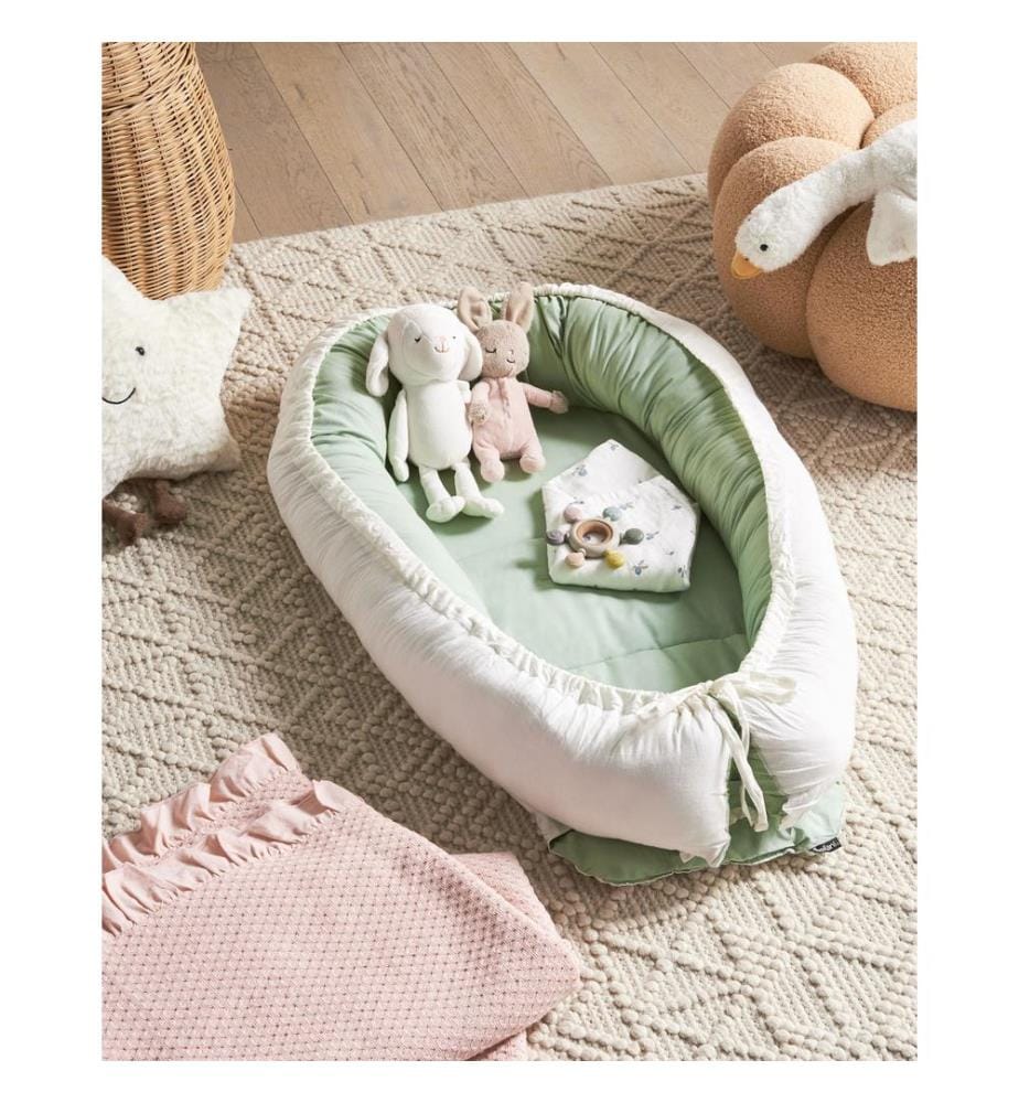 Babynest EREB Baumwolle Hellgrün