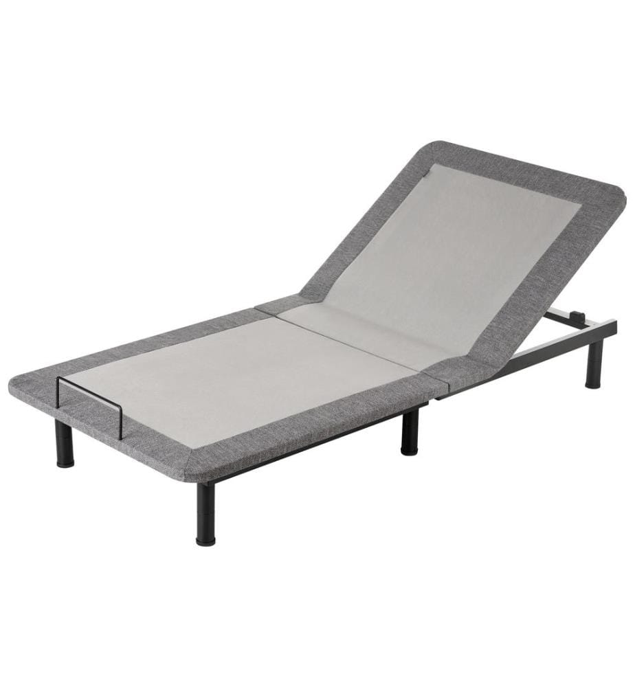 Electric Adjustable Bed Base BRUNOY 90 x 200 cm (EU Single) Grey