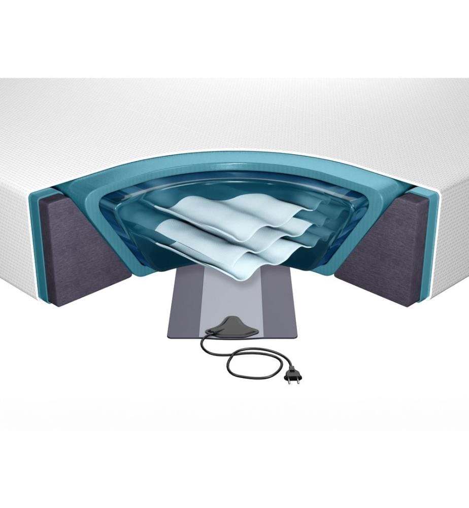 Matelas à eau avec accessoires SOLERS 140 x 200 cm