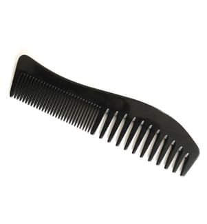 Herba - Haarbürste Frisierkamm schwarz 19 cm