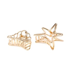 CREATIV COMPANY - Haarklemme 6 cm, 2 Stück, Gold