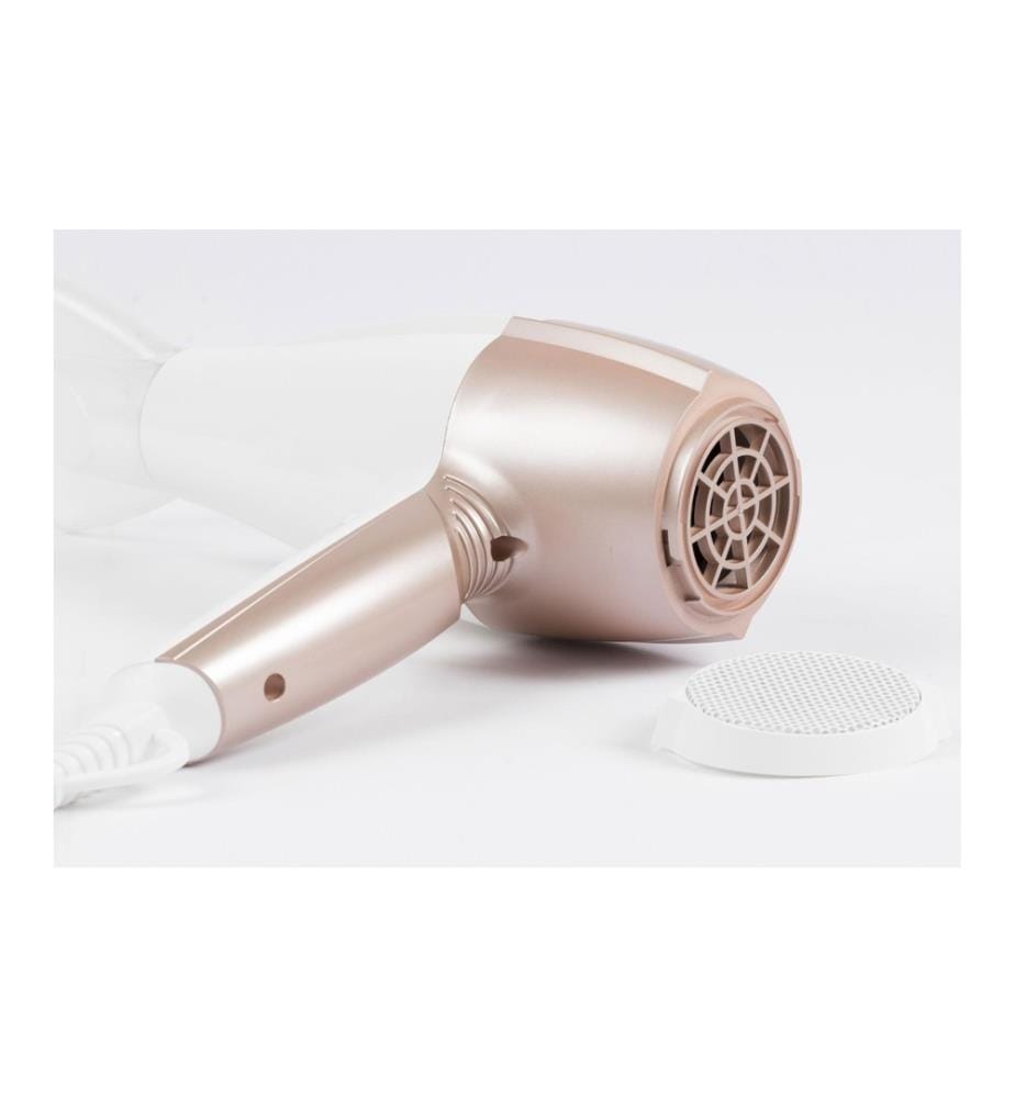 PROFI CARE - Sèche-cheveux PC-HT 3010 Blanc / Champagne