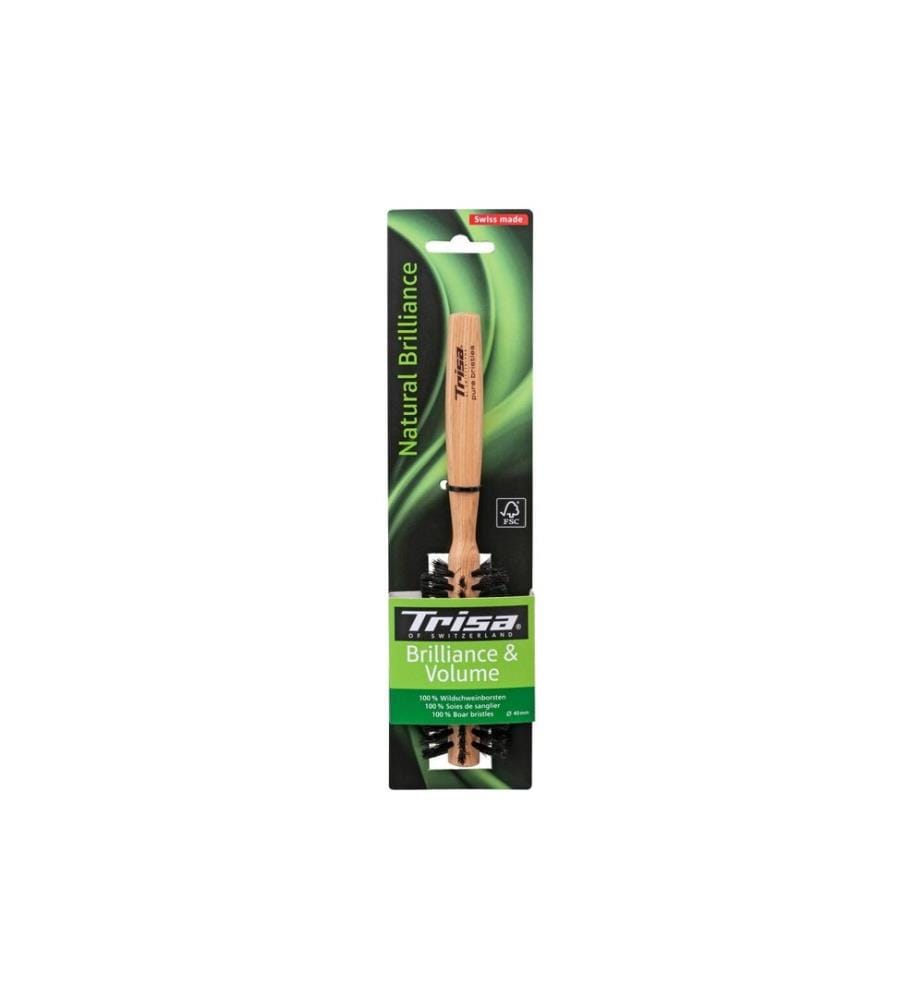TRISA - Brosse à cheveux Natural Brilliance Small