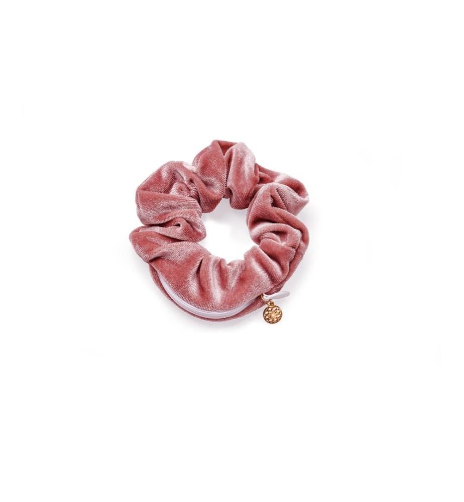 Body Mind Soul - Élastique pour cheveux Scrunchie Yoga altrosa 1 pièce