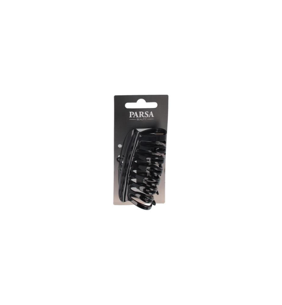 Parsa Beauty - Pince crabe grand Noir 1 pièce