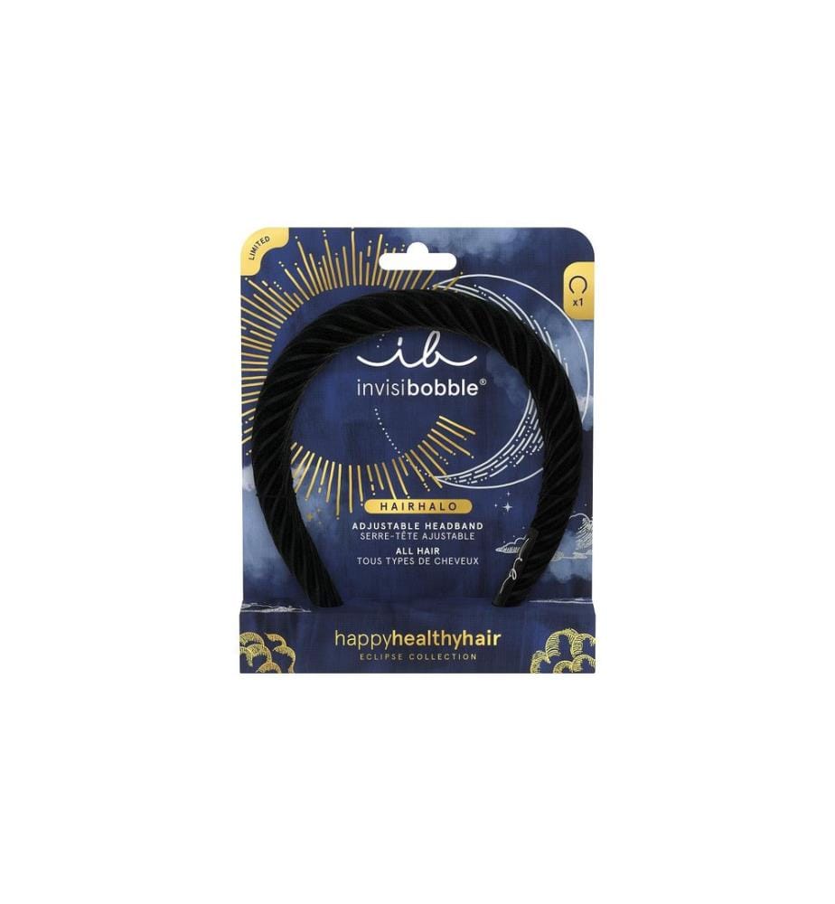 Invisibobble - Serre-tête HairHalo Anneau Eclipse Midnight
