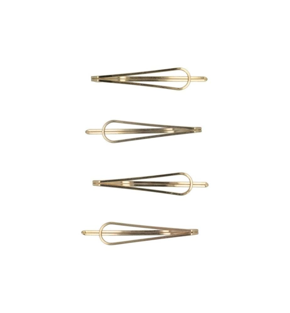 Body Mind Soul - Haarpin Yoga gerade, gold 4 Stück