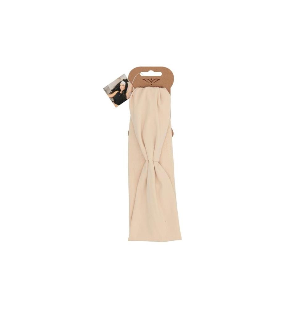 Body Mind Soul - Haarband Yoga Beige mit Silikonnoppen 1 Stück