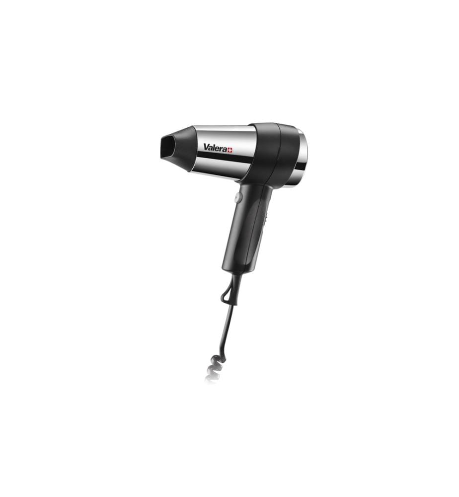 VALERA - Sèche-cheveux Action 1200 Push Noir/Argenté