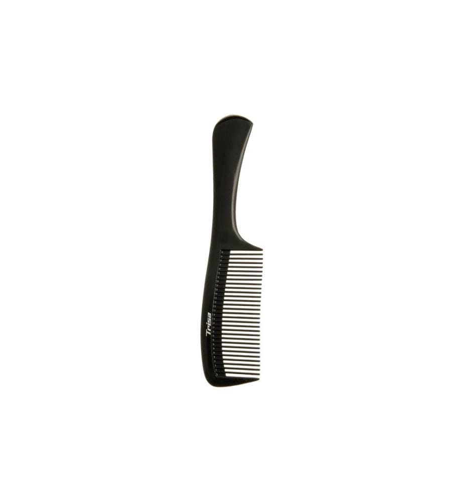 Trisa Accessoires - Peigne à manche Noir