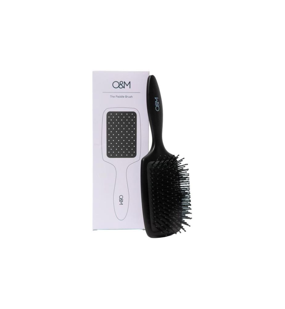 O & M - The Paddle Black Paddle Brush Noir
