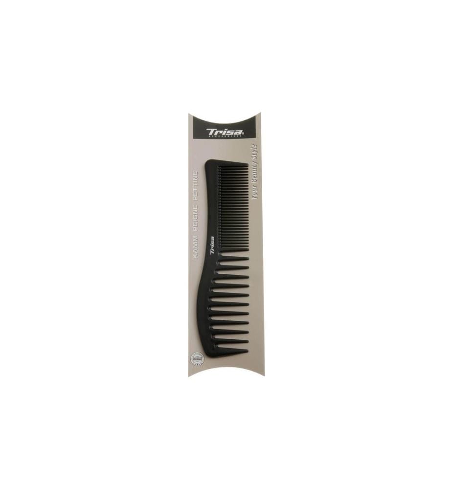 Trisa Accessoires - Peigne de coiffure Noir