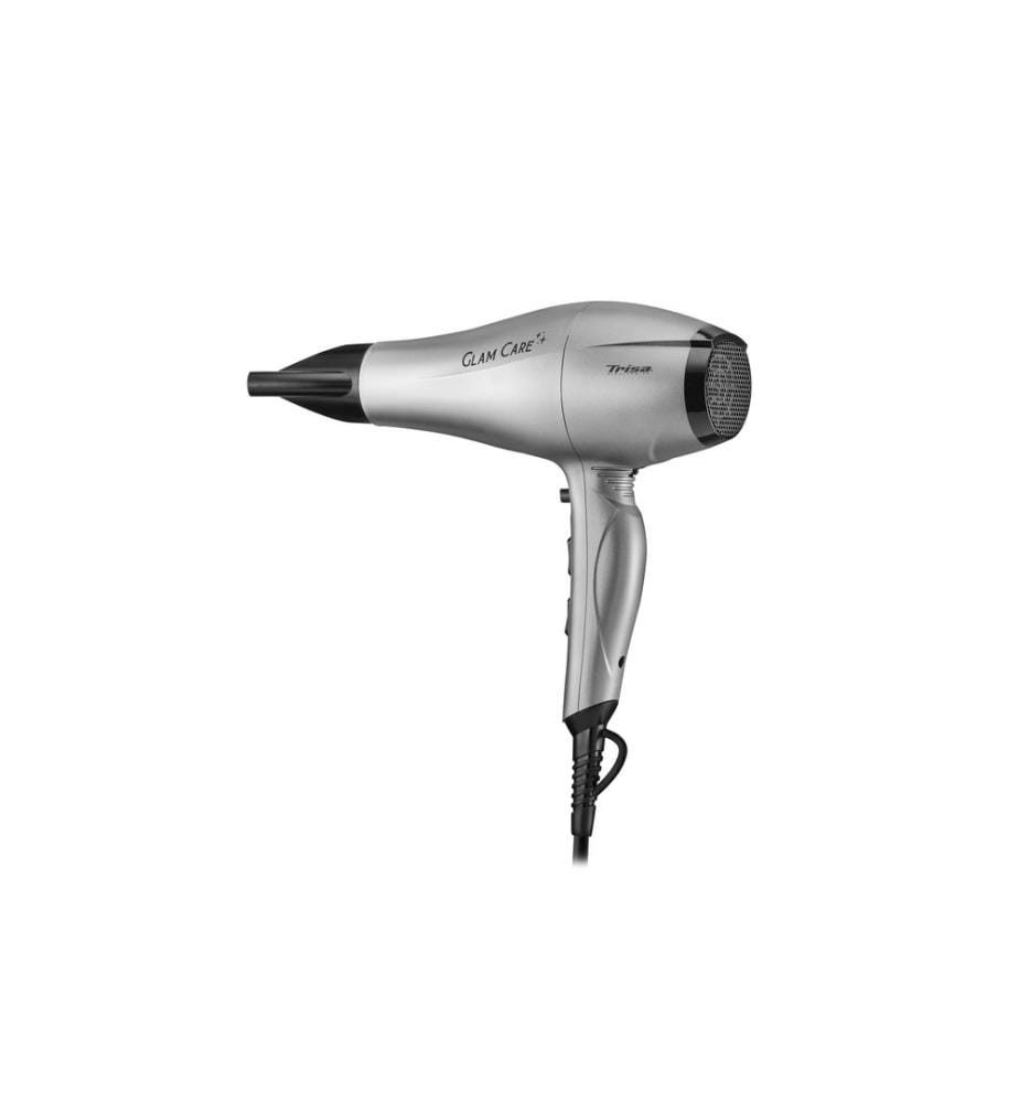 TRISA - Glam Care Sèche-cheveux ionique 3 niveaux de chaleur Argent