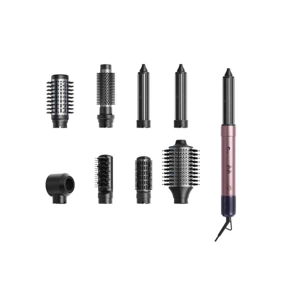 OHMEX - Heissluft-Styler OHM-HST-8010 Schwarz/Dunkelrosa
