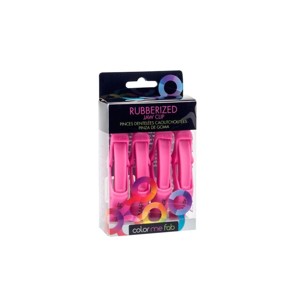 FRAMAR - Poignées d'ours Gator Grip Clips de compartiment caoutchoutés roses 4 pcs.