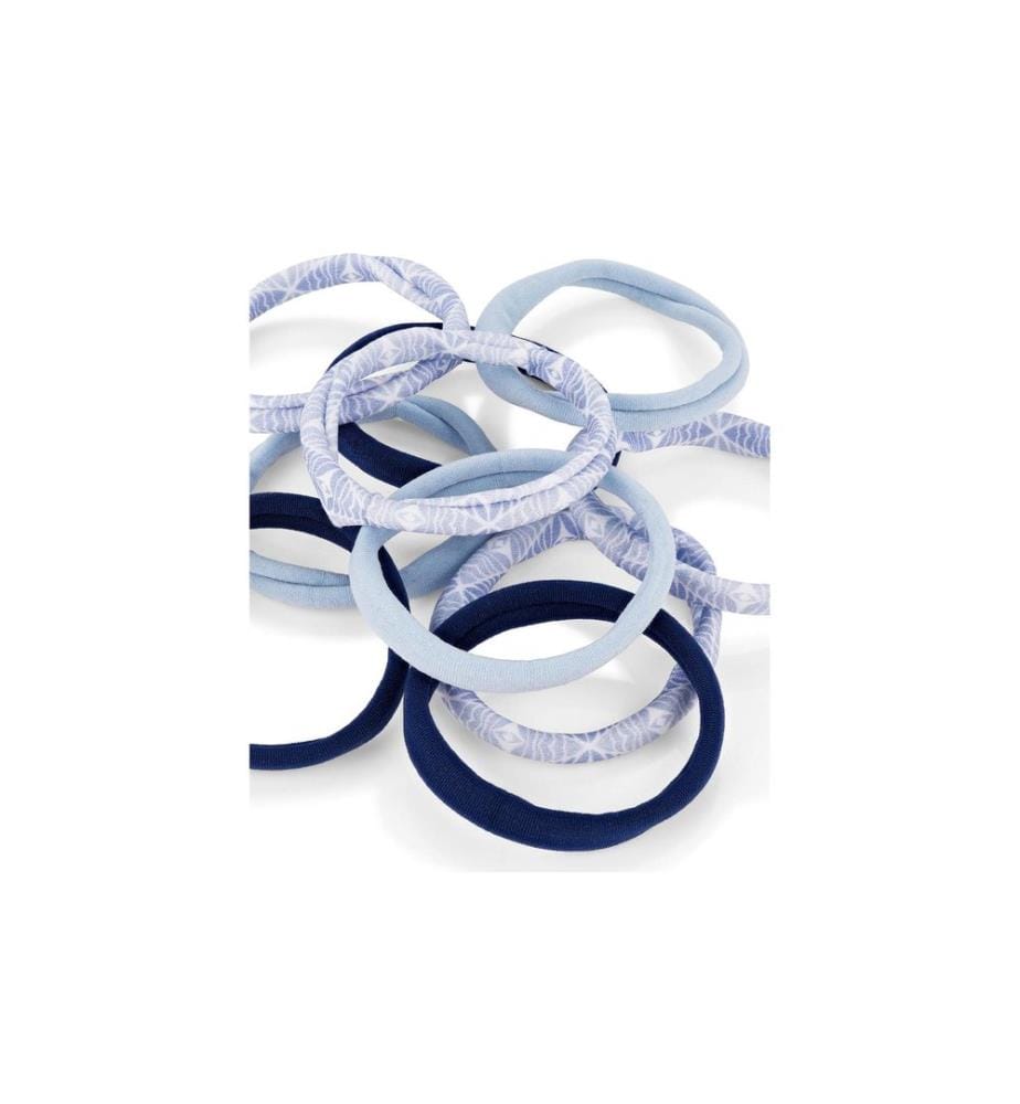 Trisa Accessoires - Élastique Super Soft Chouchou super doux bleu 10 pièces