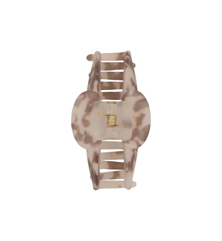 SOLEY - Klemme 2 Stück Braun-Beige