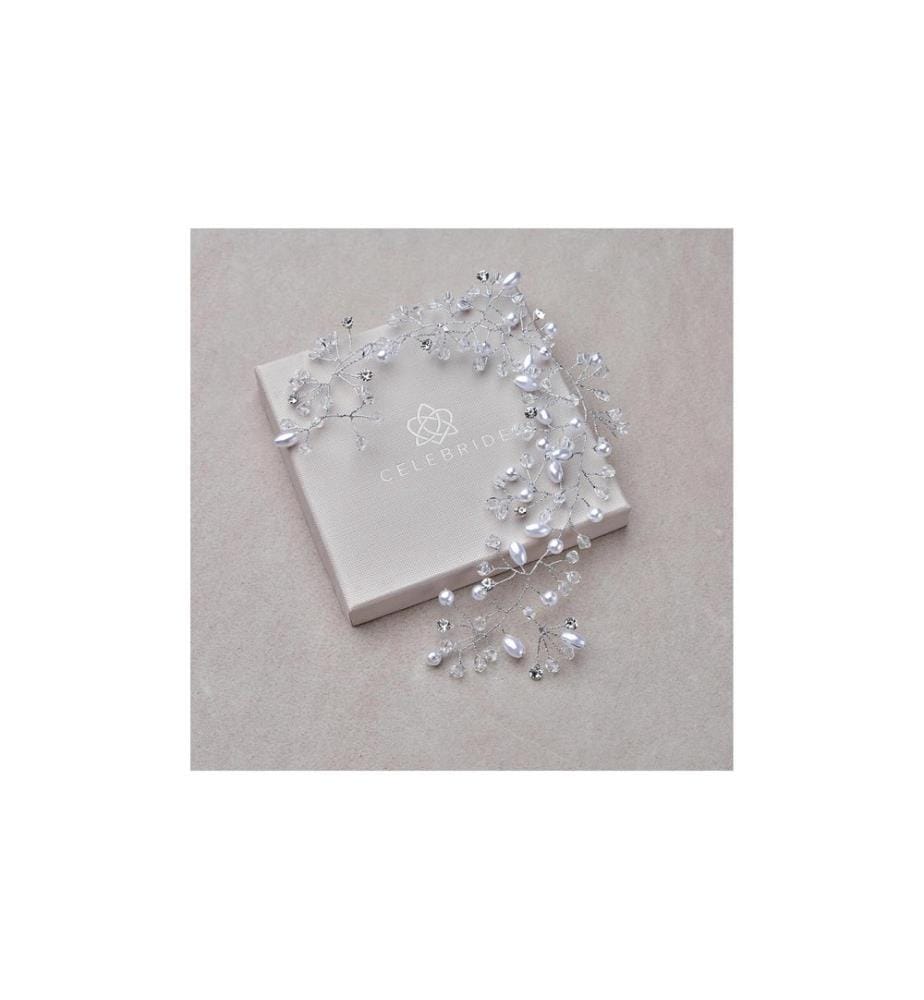 Trisa Accessoires - Haarschmuck Perlen & Strass Boho & Vintage Stil