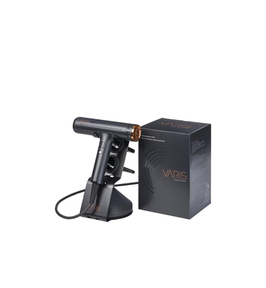 varis - AirQ Stand Support de sèche-cheveux plastique blanc
