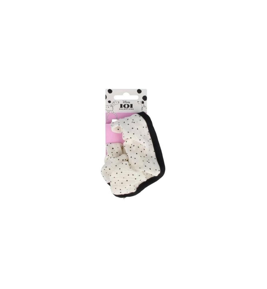 Parsa Beauty Scrunchie Punkte weiss, schwarze