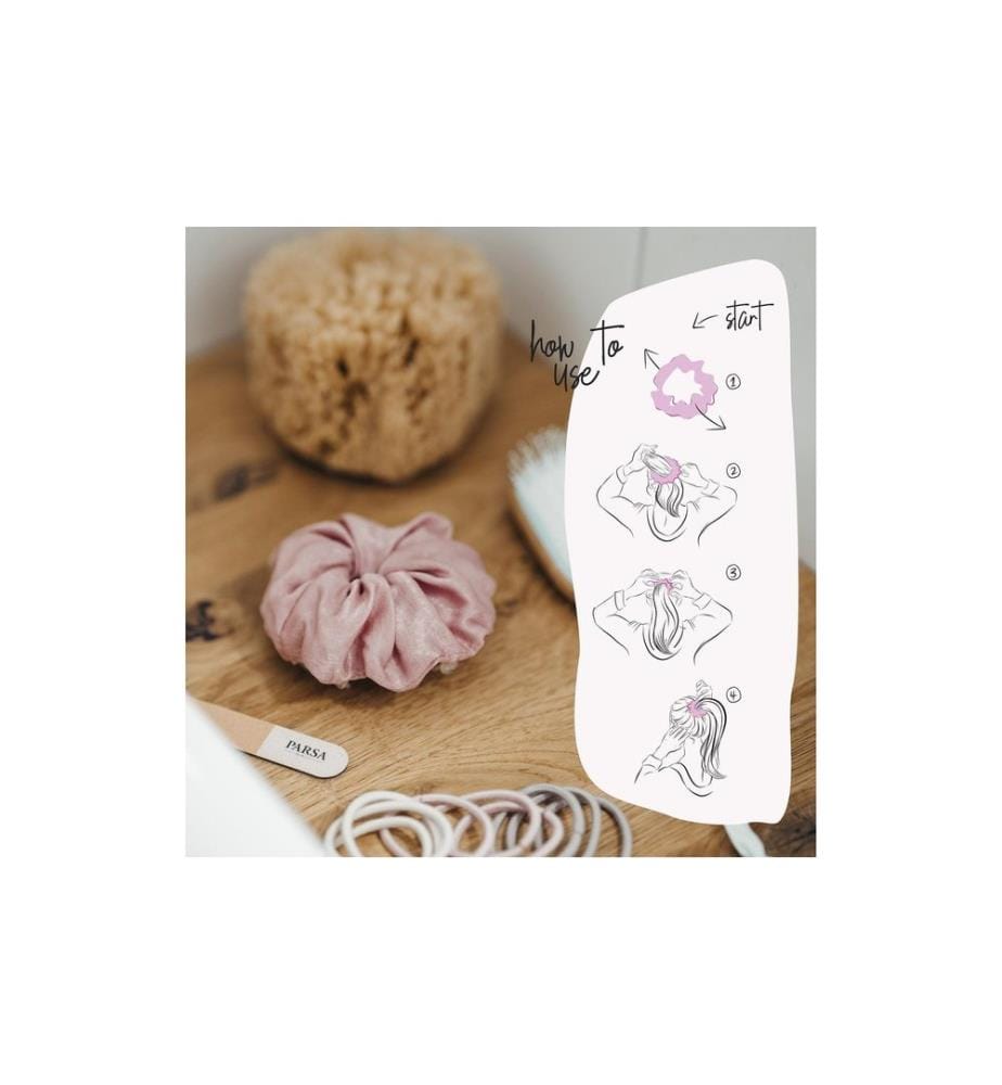 Parsa Beauty Hair Hero Scrunchie, Bella Rose 1 Stück