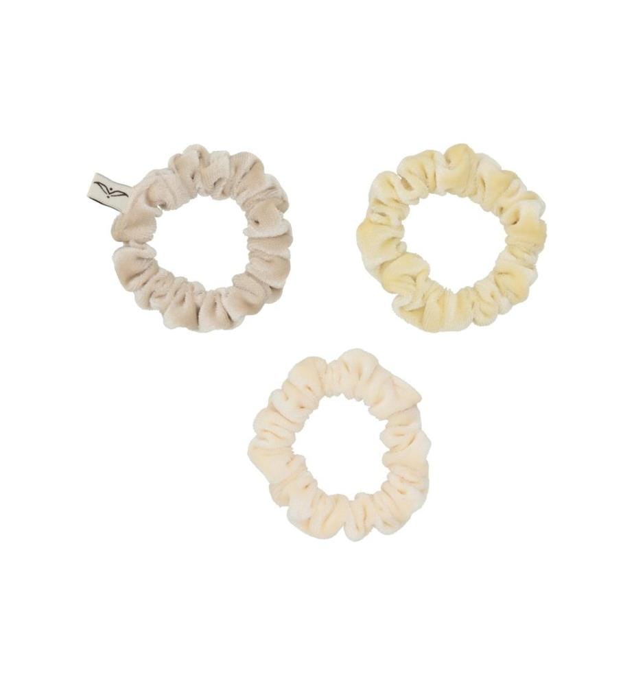 Scrunchie Yoga Body Mind Soul, beige/jaune