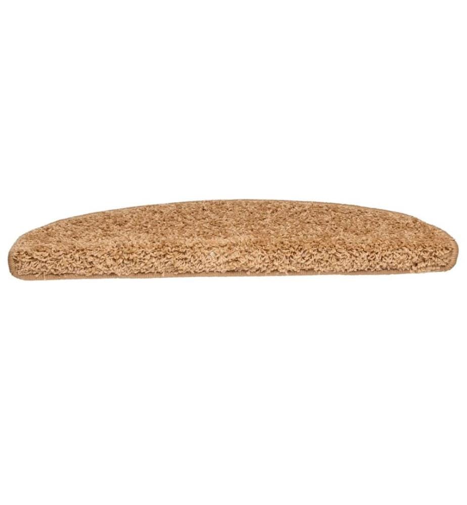 Stufenmatten 15 Stk. 65x21x4 cm Beige Halbrund Gross