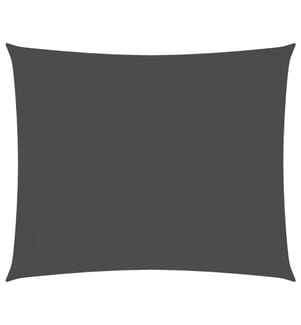 Sonnensegel Oxford-Gewebe Rechteckig 4x5 m Anthrazit